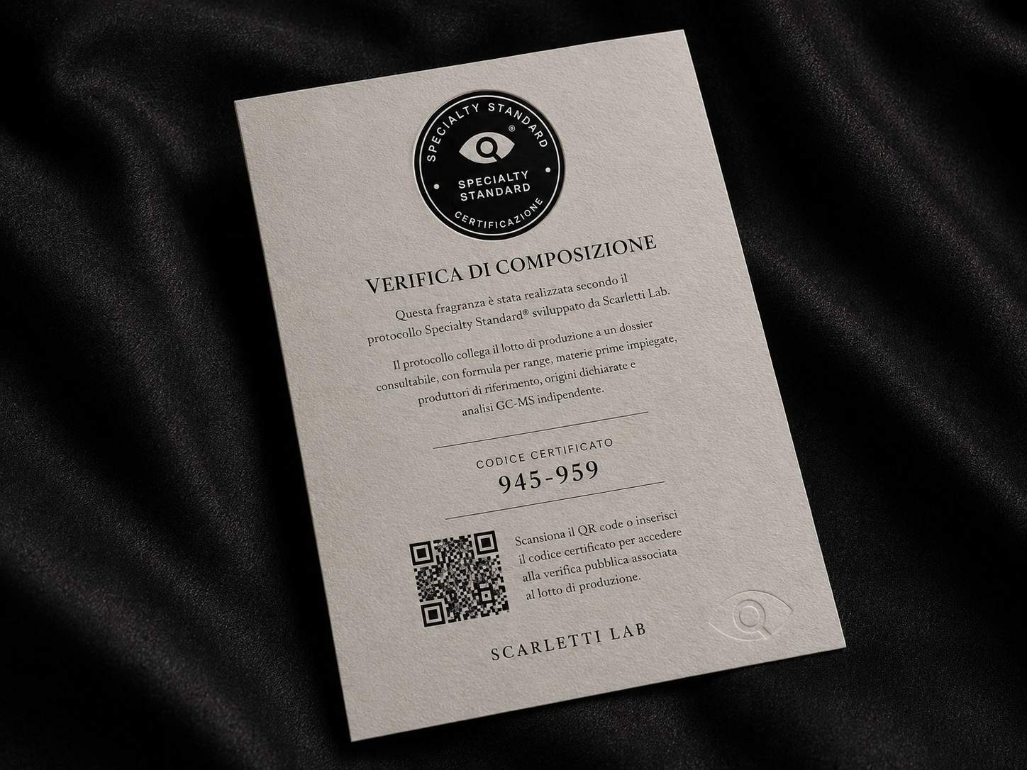 Certificato